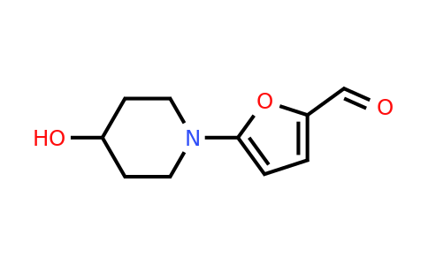 CAS 912288-90-5 | 5-(4-hydroxypiperidin-1-yl)furan-2-carbaldehyde