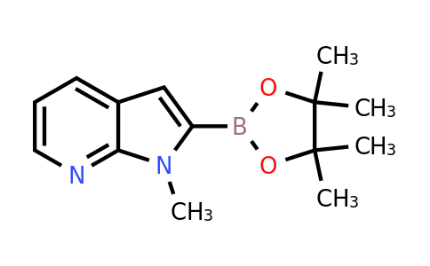 CAS 912331-71-6 | 1-Methyl-2-(4,4,5,5-tetramethyl-1,3,2-dioxaborolan-2-YL)-1H-pyrrolo[2,3-B]pyridine