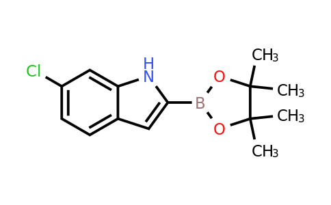 CAS 912331-84-1 | 6-Chloro-2-(4,4,5,5-tetramethyl-1,3,2-dioxaborolan-2-YL)-1H-indole