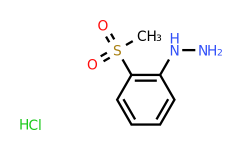 CAS 912341-53-8 | (2-methanesulfonylphenyl)hydrazine hydrochloride