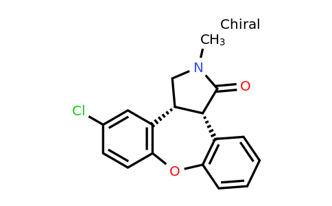 CAS 912356-09-3 | (3aR,12bS)-5-Chloro-2-methyl-2,3,3a,12b-tetrahydro-1H-dibenzo[2,3:6,7]oxepino[4,5-c]pyrrol-1-one