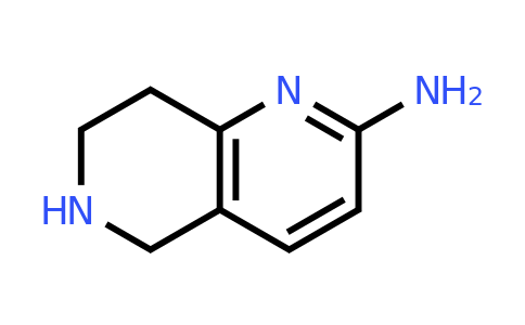 CAS 912366-00-8 | 5,6,7,8-Tetrahydro-1,6-naphthyridin-2-amine