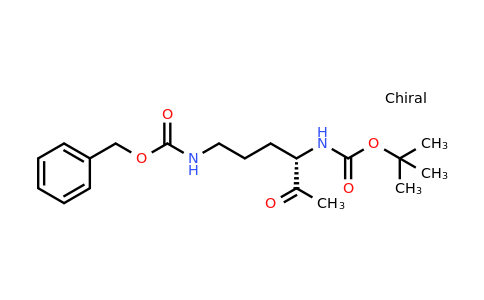 CAS 912368-78-6 | (S)-Benzyl tert-butyl (5-oxohexane-1,4-diyl)dicarbamate
