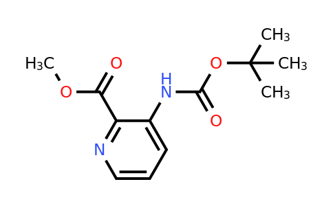 CAS 912369-42-7 | 3-tert-Butoxycarbonylamino-pyridine-2-carboxylic acid methyl ester
