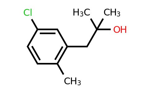 CAS 91244-92-7 | 1-(5-Chloro-2-methylphenyl)-2-methylpropan-2-ol
