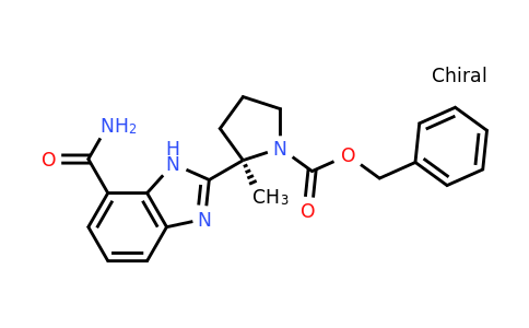 CAS 912444-73-6 | (R)-Benzyl 2-(7-carbamoyl-1H-benzo[d]imidazol-2-yl)-2-methylpyrrolidine-1-carboxylate