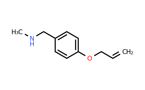 CAS 91245-89-5 | methyl({[4-(prop-2-en-1-yloxy)phenyl]methyl})amine