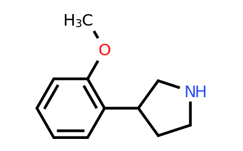 CAS 91246-24-1 | 3-(2-methoxyphenyl)pyrrolidine