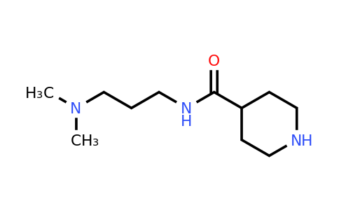 CAS 91250-16-7 | N-[3-(Dimethylamino)propyl]piperidine-4-carboxamide