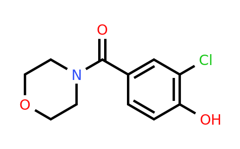 CAS 912544-46-8 | 2-chloro-4-(morpholine-4-carbonyl)phenol