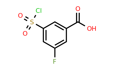 CAS 912577-43-6 | 3-(chlorosulfonyl)-5-fluorobenzoic acid