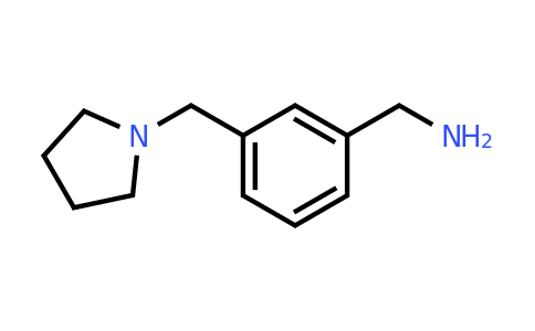 CAS 91271-78-2 | 3-Pyrrolidin-1-ylmethyl-benzylamine