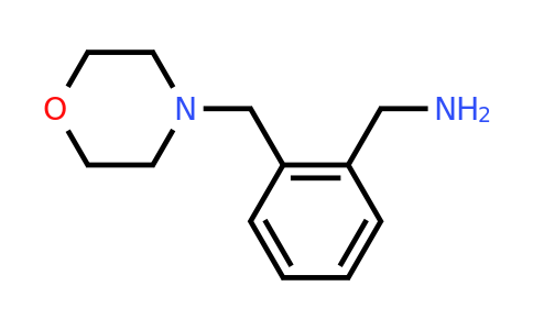 CAS 91271-82-8 | 1-[2-(Morpholin-4-ylmethyl)phenyl]methanamine