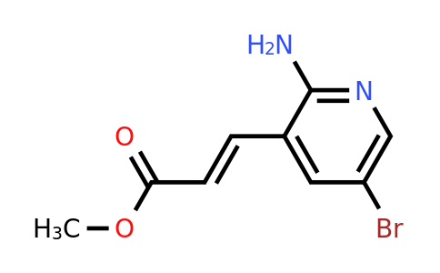 CAS 912760-74-8 | 3-(2-Amino-5-bromo-pyridin-3-YL)-acrylic acid methyl ester