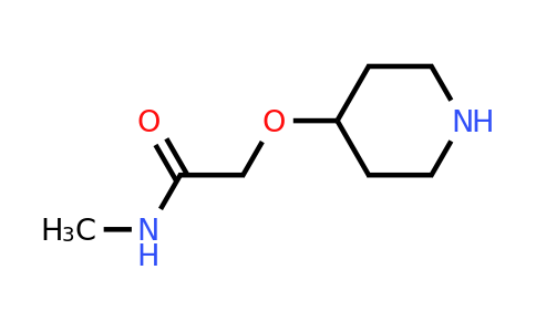 CAS 912761-44-5 | N-Methyl-2-(piperidin-4-yloxy)acetamide