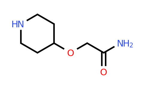 CAS 912761-65-0 | 2-(4-Piperidinyloxy)acetamide