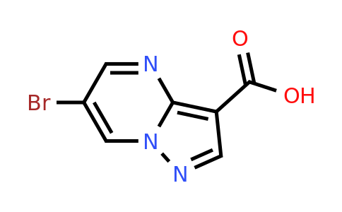 CAS 912773-22-9 | 6-bromopyrazolo[1,5-a]pyrimidine-3-carboxylic acid