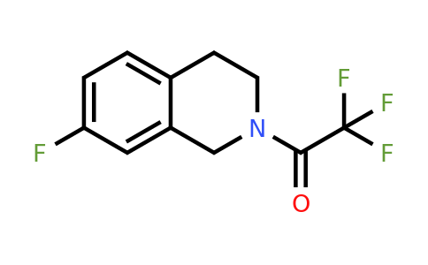 CAS 912846-64-1 | 7-Fluoro-2-(trifluoroacetyl)-1,2,3,4-tetrahydroisoquinoline