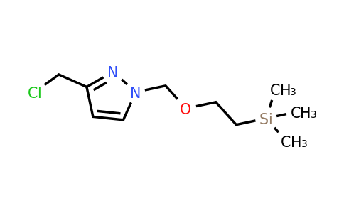 CAS 913346-22-2 | 3-(chloromethyl)-1-{[2-(trimethylsilyl)ethoxy]methyl}-1H-pyrazole