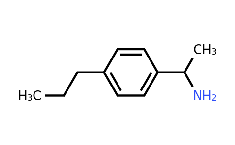 CAS 91339-01-4 | 1-(4-Propylphenyl)ethanamine