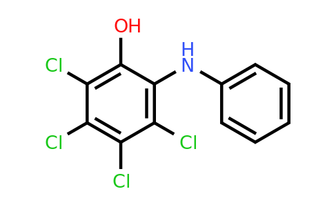 CAS 91353-74-1 | 2,3,4,5-Tetrachloro-6-(phenylamino)phenol