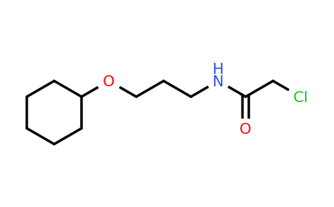 CAS 91354-73-3 | 2-Chloro-N-[3-(cyclohexyloxy)propyl]acetamide