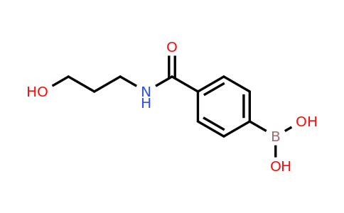 CAS 913835-29-7 | (4-((3-Hydroxypropyl)carbamoyl)phenyl)boronic acid