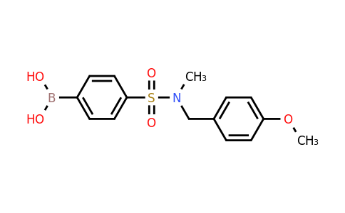 CAS 913835-54-8 | (4-(N-(4-Methoxybenzyl)-N-methylsulfamoyl)phenyl)boronic acid