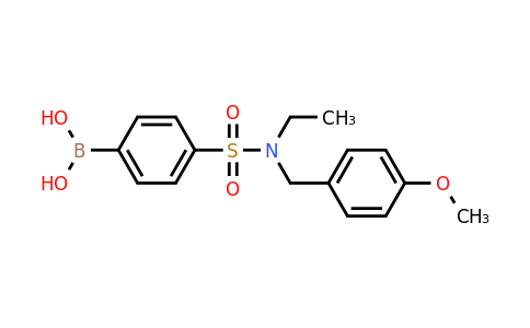 CAS 913835-55-9 | (4-(N-Ethyl-N-(4-methoxybenzyl)sulfamoyl)phenyl)boronic acid
