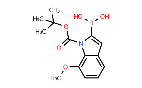 CAS 913835-81-1 | 1-Boc-7-methoxy-1H-indole-2-boronic acid