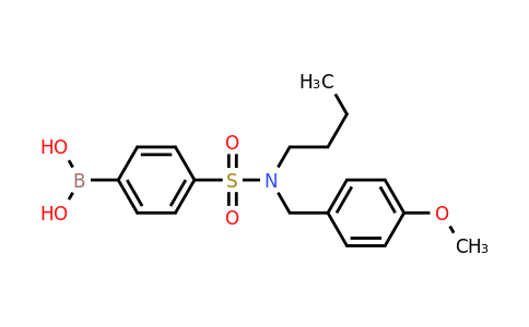 CAS 913835-97-9 | (4-(N-Butyl-N-(4-methoxybenzyl)sulfamoyl)phenyl)boronic acid