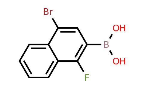 CAS 913836-09-6 | 4-Bromo-1-fluoronaphthalene-2-boronic acid