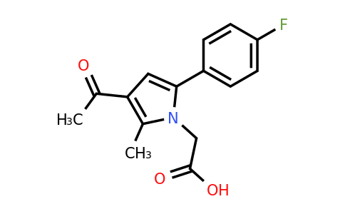CAS 913837-59-9 | 2-(3-Acetyl-5-(4-fluorophenyl)-2-methyl-1H-pyrrol-1-yl)acetic acid