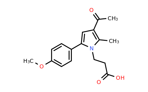 CAS 913837-62-4 | 3-(3-Acetyl-5-(4-methoxyphenyl)-2-methyl-1H-pyrrol-1-yl)propanoic acid