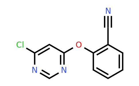 CAS 913846-53-4 | 2-((6-Chloropyrimidin-4-yl)oxy)benzonitrile