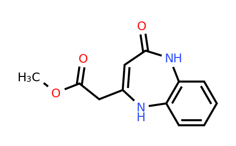 CAS 91392-96-0 | Methyl 2-(4-oxo-4,5-dihydro-1H-1,5-benzodiazepin-2-yl)acetate