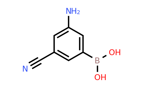 CAS 913943-05-2 | 3-Amino-5-cyanophenylboronic acid