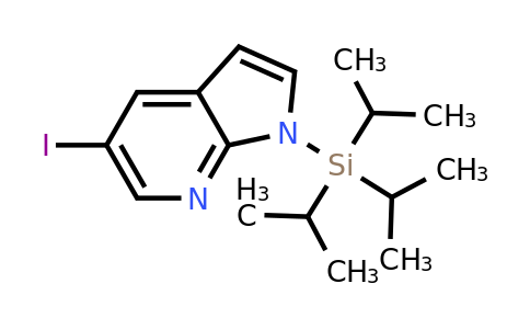 CAS 913983-21-8 | 5-Iodo-1-triisopropylsilanyl-1H-pyrrolo[2,3-B]pyridine