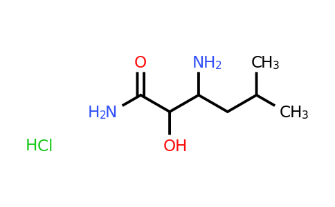 CAS 914072-56-3 | 3-Amino-2-hydroxy-5-methylhexanamide hydrochloride