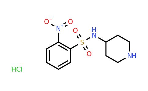 CAS 914077-32-0 | 2-Nitro-N-piperidin-4-yl-benzenesulfonamide hydrochloride