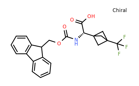 CAS 914082-67-0 | (2S)-2-({[(9H-fluoren-9-yl)methoxy]carbonyl}amino)-2-[3-(trifluoromethyl)bicyclo[1.1.1]pentan-1-yl]acetic acid