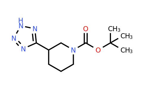 CAS 91419-64-6 | Tert-butyl 3-(2H-tetrazol-5-YL)piperidine-1-carboxylate