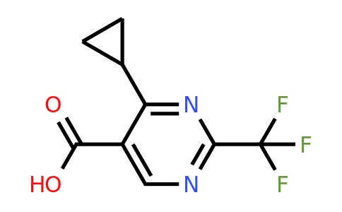 CAS 914201-19-7 | 4-Cyclopropyl-2-(trifluoromethyl)pyrimidine-5-carboxylic acid