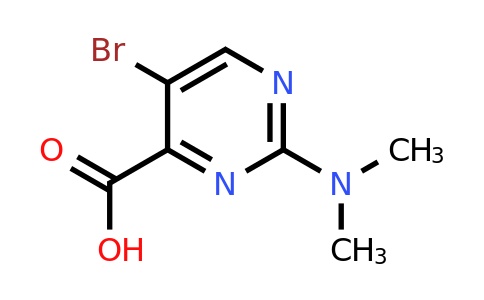 CAS 914208-45-0 | 5-bromo-2-(dimethylamino)pyrimidine-4-carboxylic acid