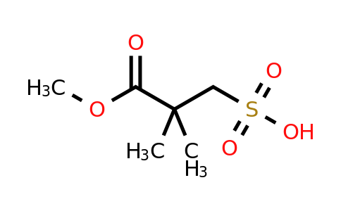 CAS 914216-23-2 | methyl 2,2-dimethyl-3-sulfopropanoate