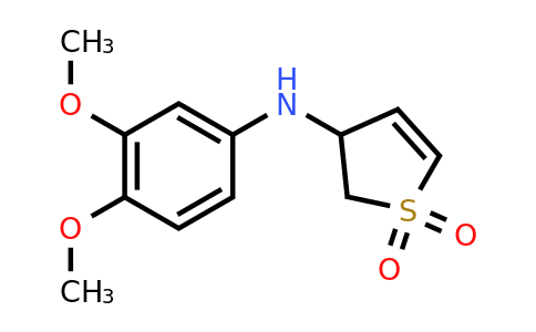 CAS 914217-77-9 | 3-[(3,4-dimethoxyphenyl)amino]-2,3-dihydro-1lambda6-thiophene-1,1-dione