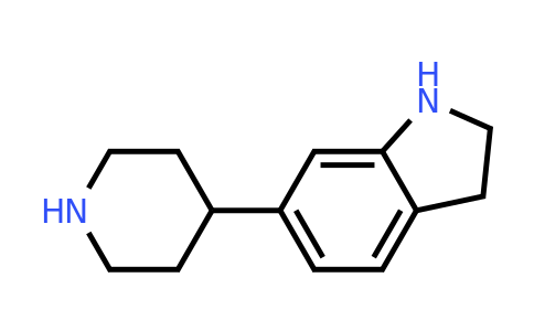 CAS 914223-14-6 | 6-Piperidin-4-yl-2,3-dihydro-1H-indole