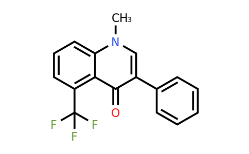 CAS 914223-84-0 | 1-Methyl-3-phenyl-5-trifluoromethyl-1H-quinolin-4-one