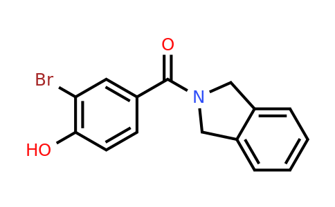 CAS 914298-65-0 | (3-Bromo-4-hydroxyphenyl)(isoindolin-2-yl)methanone