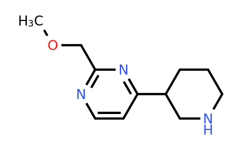 CAS 914299-49-3 | 2-(Methoxymethyl)-4-(piperidin-3-yl)pyrimidine